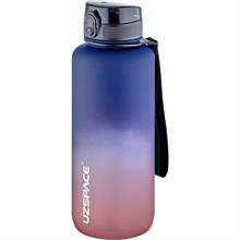 Uzspace 1500 ml Lacivert/Kırmızı Gradyan Mega Boy Spor ve Günlük Matara