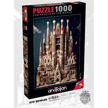 Anatolian 1000 Parça Sagra Da Familia Puzzle - Yasin Yaman