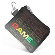 Coral High Siyah Gri Gamer Bozuk Para Cüzdanı - Erkek Çocuk