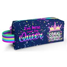 Coral High Çok Renkli Tek Bölmeli Kalemlik - Kız Çocuk Kalem Çantası