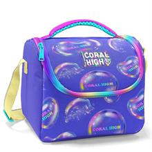 Coral High Lavanta Pembe Baloncuk Isı Yalıtımlı Beslenme Çantası - Kız Çocuk