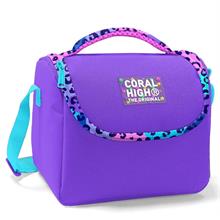 Coral High Mor Leopar Isı Yalıtımlı Beslenme Çantası - Kız Çocuk