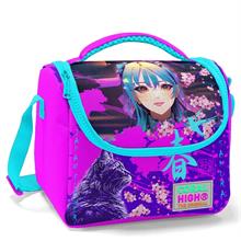 Coral High Mor Pembe Anime Kedi Isı Yalıtımlı Beslenme Çantası - Kız Çocuk