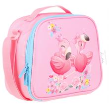 Kaukko Kids Isı Yalıtımlı Kız Çocuk Pembe Flamingo Beslenme Çantası
