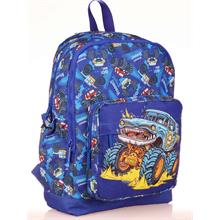 Kaukko Kids Lacivert Arazi Aracı Erkek Çocuk Okul Sırt Çantası