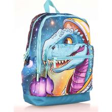 Kaukko Kids Turkuaz Dinazor Erkek Çocuk Okul Sırt Çantası