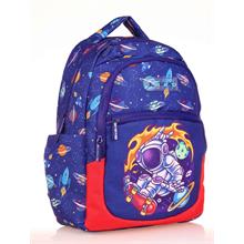 Kaukko Kids Lacivert Astronot Erkek Çocuk Okul Sırt Çantası