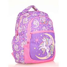 Kaukko Kids Mor Unicorn Kız Çocuk Okul Sırt Çantası