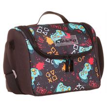 Kaukko Kids Isı Yalıtımlı Erkek Çocuk Siyah Oyun Konsolu Beslenme Çantası