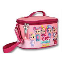 Ümit Çanta Cry Babies Fantasy Bordo-Pembe Kız Çocuk Isı Yalıtımlı Beslenme Çantası