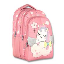 Ümit Çanta Cennec Pembe Simli Kanatlı Unicorn İlkokul Çantası - Kız Çocuk