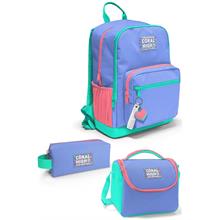 Coral High Derin Mavi Renkli 3 lü Okul Çanta Seti SET0123641