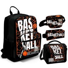 Coral High İlkokul/Ortaokul Çanta Seti ve Bel Çantası- Siyah Basketbol - Erkek Çocuk