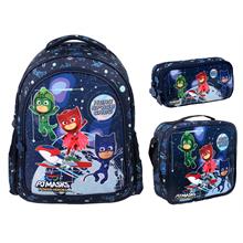 Me Çanta PJ Masks Space Crew Üçlü İlkokul Çanta Seti - Erkek Çocuk - Lacivert