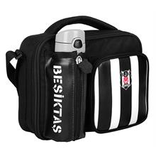 Me Çanta Beşiktaş Çizgili, Matara Cepli Okul Beslenme Çantası