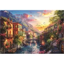 Anatolian 2000 Parça Akdeniz Kasabası Puzzle - Onur Aslan