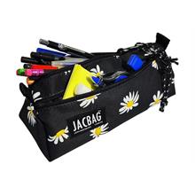 Jacbag Dual Prime İki Bölmeli Üçgen Papatya Kız Çocuk/Kadın Kalem Çantası