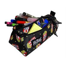 Jacbag Dual Prime İki Bölmeli Üçgen Popcorn Unisex Kalem Çantası