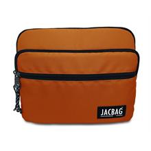 Jacbag Kiremit Turuncu Üç Cepli Tablet Telefon Çantası - Kız Çocuk/Kadın