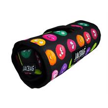 Jacbag Emoji Senior Sanatsal Rulo Organizer Kalem Çantası (Siyah/Renkli - Kız Çocuk/Kadın)