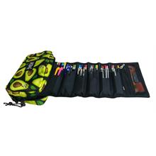 Jacbag Avokado Yeşil Organizer Roll Up Düzenleyici Kalem Kutusu/Kalemlik