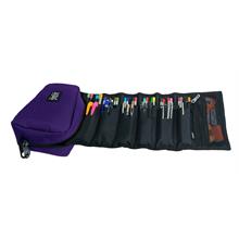 Jacbag Mor Organizer Roll Up Düzenleyici Kalem Kutusu/Kalemlik