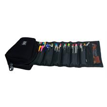 Jacbag Siyah Organizer Roll Up Düzenleyici Kalem Kutusu/Kalemlik