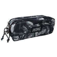 Jacbag Gri Kamuflaj İki Gözlü Okul Kalem Çantası - Erkek Çocuk
