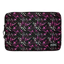 Jacbag Pembe Geometrik A4 Evrak Notebook ve Tablet Taşıma Çantası/Kılıfı