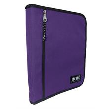 Jacbag Mor A4 Organizer Fermuarlı Dosya ve Evrak Çantası (Kadın)