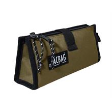 Jacbag Twin Masa Üstü Çift Bölmeli Kalem Çantası - Haki Yeşil