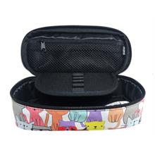 Jacbag Sarı Kedi Oval XL Organizer Kalem Kutusu Kalemlik