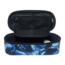 Jacbag Mavi Lacivert Kamuflaj Erkek Çocuk Oval XL Organizer Kalem Kutusu Kalemlik