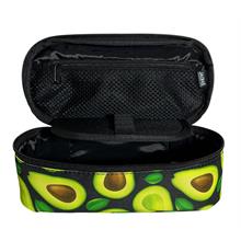 Jacbag Yeşil Avokado Kız Çocuk Oval XL Organizer Kalem Kutusu Kalemlik