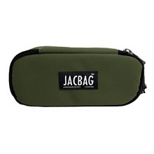 Jacbag Haki Yeşil Yetişkin/Erkek Çocuk Oval XL Organizer Kalem Kutusu Kalemlik