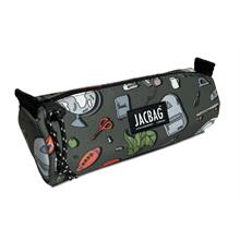 Jacbag College Kız ve Erkek Çocuk Tek Gözlü Silindir Kalemlik - Kalem Kutusu