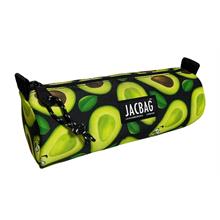 Jacbag Avokado Yeşil Kız Çocuk Tek Gözlü Silindir Kalemlik - Kalem Kutusu