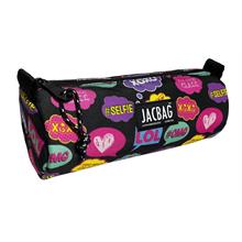 Jacbag Selfie Kız Çocuk Tek Gözlü Silindir Kalemlik - Kalem Kutusu