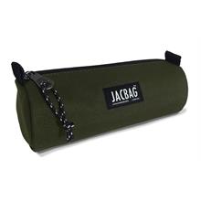 Jacbag Haki Yeşil Erkek Çocuk Tek Gözlü Silindir Kalemlik - Kalem Kutusu