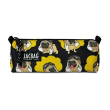 Jacbag Pilot Köpek Erkek Çocuk Tek Bölmeli Üçgen Okul ve Ofis Kalem Kutusu