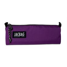 Jacbag Mor Kız Çocuk Tek Bölmeli Üçgen Okul ve Ofis Kalem Kutusu