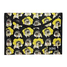 Jacbag Pilot Köpek Erkek A4 Çıtçıtlı Dosya Defter Tablet ve Evrak Çantası