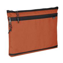 Jacbag Kiremit Kadın A4 Zip Folder İki Bölmeli Dosya ve Evrak Çantası