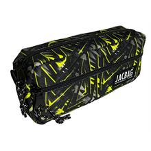Jacbag Çift Fermuarlı Sarı Geometrik Erkek Çocuk Kalem Kutusu