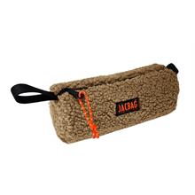 Jacbag Teddy Silindir Peluş Kız Çocuk Kalem Çantası Bej - Turuncu