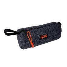 Jacbag Teddy Silindir Peluş Kalem Çantası Gri - Pembe