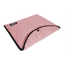 Jacbag Teddy Peluş Pembe Çıtçıtlı Kadın Dosya Çanta (Kitap Defter Tablet Notebook)