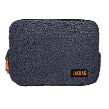 Jacbag Teddy Gri/Turuncu Peluş Erkek Çocuk Tablet Çantası