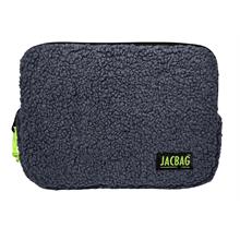 Jacbag Teddy Gri/Sarı Peluş Erkek Çocuk Tablet Çantası
