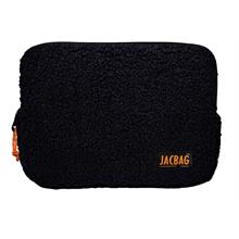 Jacbag Teddy Siyah/Turuncu Peluş Erkek Çocuk Tablet Çantası